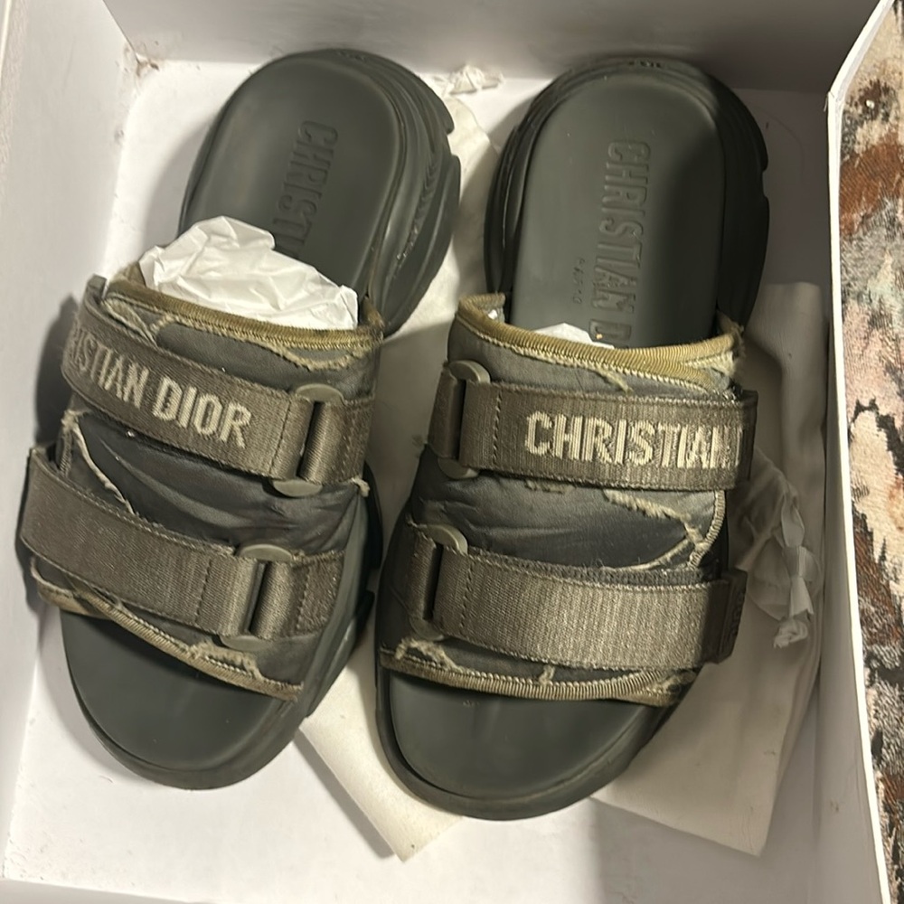 Christian Dior slides